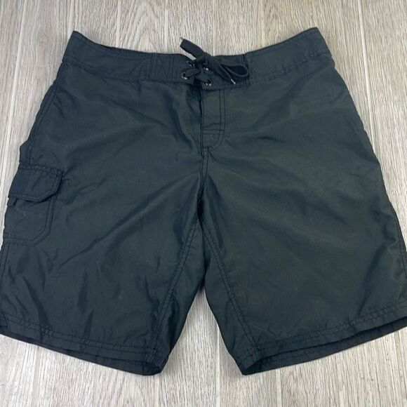 Kanu Surf Women's Marina Activewear 9" Inseam Boardshort Black Size 6 - Picture 1 of 7